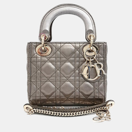 Christian Dior Metallic Leather Lady Mini Bag 1179043