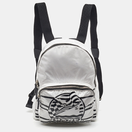 Chanel White Vinyl La Pausa Bay Backpack 1178185