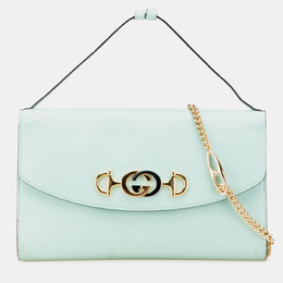 Gucci Green Small Leather Zumi Satchel 1178662