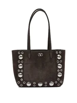 Valentino Garavani-NellcôTe" Suede Shoulder Bag Borse A Spalla E Tracolla Marrone-Donna 52141762314580