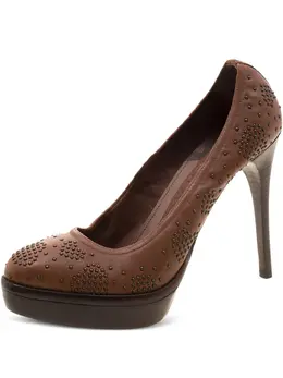 Burberry studded leather pumps 30330546