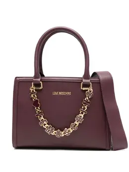 Love Moschino chain-embellished tote bag 30985307