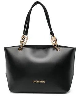 Love Moschino chain-link tote bag 30984149