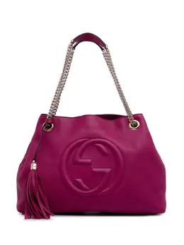 Gucci 2016-2025 Medium Leather Soho Chain tote bag 31093571