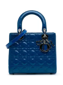 Christian Dior 2014 Medium Patent Cannage Lady Dior satchel 31095984