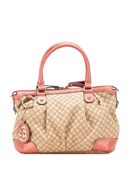 Gucci 2000-2015 Diamante Canvas Sukey satchel 31096752
