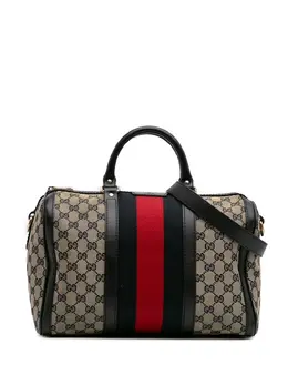 Gucci 2016-2025 GG Canvas Web Joy Boston Bag satchel 31118699