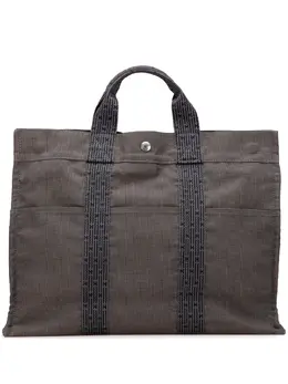Hermes 1990-2010 Canvas Herline MM tote bag 31119860