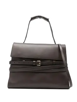 Moschino Tie Me leather tote bag 30908266