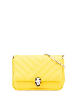 Bvlgari 2021-2025 Leather Serpenti Cabochon Chain crossbody bag 31114505
