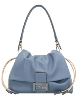 Сумка на плечо Mamma Baguette среднего размера Fendi, синий 31058632 | синий