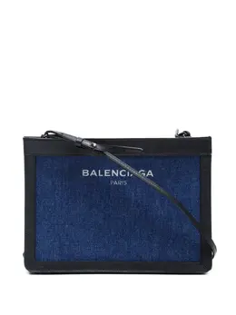 Balenciaga 2000-2020s denim shoulder bag 31067980