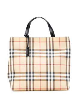Burberry 2000-2017 House Check Canvas tote bag 31097204