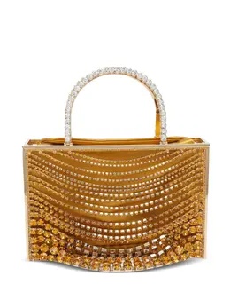 Benedetta Bruzziches crystal-embellished mini bag 31073517