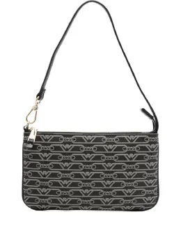 Emporio Armani logo-jacquard shoulder bag 31000644