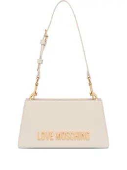 Love Moschino logo-plaque shoulder bag 29943056