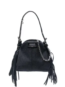 Maje Miss M denim micro bag 30272921