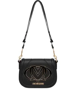 Love Moschino logo-plaque shoulder bag 29943054