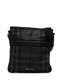 Burberry 2000-2017 Smoke Check Canvas crossbody bag 31098216