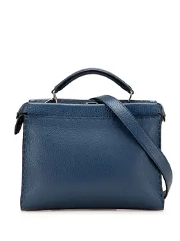 Fendi 2000-2010 Mini Calfskin Romano Selleria Peekaboo Iconic Fit satchel 31114504
