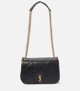 Миниатюрная кожаная сумка через плечо jamie 4.3 Saint Laurent, черный p00884118 | noir
