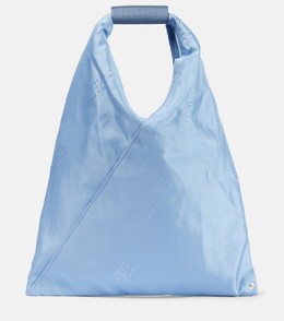 Маленькая японская сумка-тоут с кожаной отделкой Maison Margiela, синий p00841886 | blue