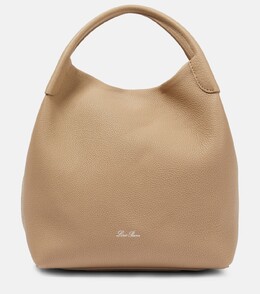 Большая кожаная сумка-тоут bale Loro Piana, бежевый p00899494 | beige