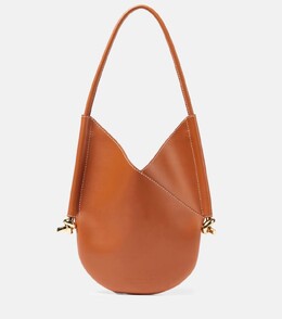 Сумка через плечо из кожи Solstice Small Bottega Veneta, цвет light wood-nat-mb p00933672 | light wood-nat-mb