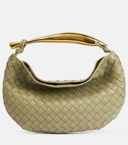 Сумка-тоут из кожи сардины Bottega Veneta, цвет travertine-muse bra p00790509 | travertine-muse bra