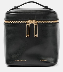 Сумка через плечо из кожи Vanity Cube Victoria Beckham, черный p00970333 | black