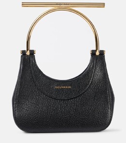 Сумка через плечо Cross-Bar Mini из натуральной кожи Alexander McQueen, цвет black/gold p00972249 | black/gold