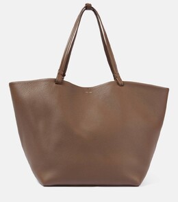 Кожаная сумка-тоут Park XL The Row, цвет dark olive pld p00928811 | dark olive pld