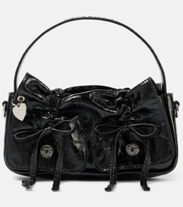 Сумка через плечо из кожи с множеством карманов Acne Studios, черный p00949765 | black