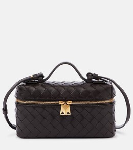 Сумка-кошелек Bang Bang Intrecciato из кожи Bottega Veneta, цвет fondant - gold p00984114 | fondant - gold