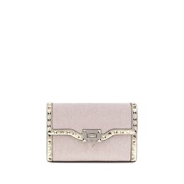 Valentino Garavani Small canvas Rockstud Shoulder Bag va7w2b0181rizcnabb