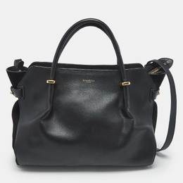 Nina Ricci Black Leather and Suede Medium Marche Tote 1179948