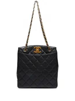 Chanel 1994 quilted chain tote bag 31038918