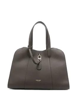 Giorgio Armani grained leather clasp tote bag 30879217