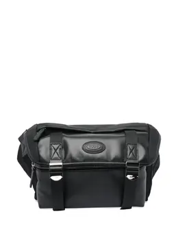 Tod's logo-patch shoulder bag 31074329