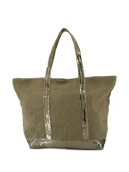 Vanessa Bruno Cabas M sequin-trimmed tote bag 31070340