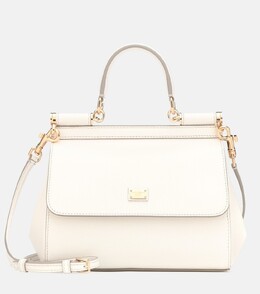 Sicily маленькая кожаная сумка через плечо Dolce & Gabbana, белый p00370846 | bianco