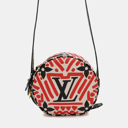 Louis Vuitton Crafty Boite Chapeau Claim Rouge Monogram Giant Shoulder Bag 1175600