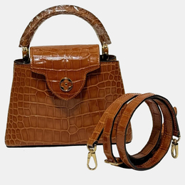 Louis Vuitton Capucines Mini Crocodile Top Handle Bag 1174959
