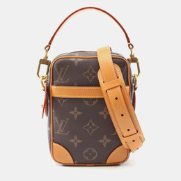 Louis Vuitton Danube Brown Monogram Canvas Crossbody Bag 1176587