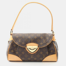 Louis Vuitton Beverly MM Brown Monogram Canvas Shoulder Bag 1176822