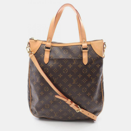 Louis Vuitton Odeon GM Brown Monogram Leather Tote Bag 1176749