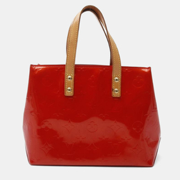 Louis Vuitton Lead PM Vernis Rouge Monogram Tote Bag 1176777