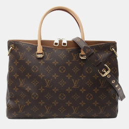 Louis Vuitton Pallas Brown Monogram Canvas Shoulder Bag 1176613