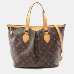 Louis Vuitton Palermo PM Brown Monogram Canvas Shoulder Bag 1176607