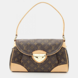 Louis Vuitton Beverly MM Brown Monogram Canvas Shoulder Bag 1176820